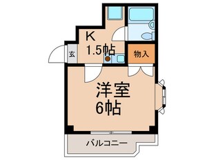 シャルマンフジ灘弐番館の物件間取画像